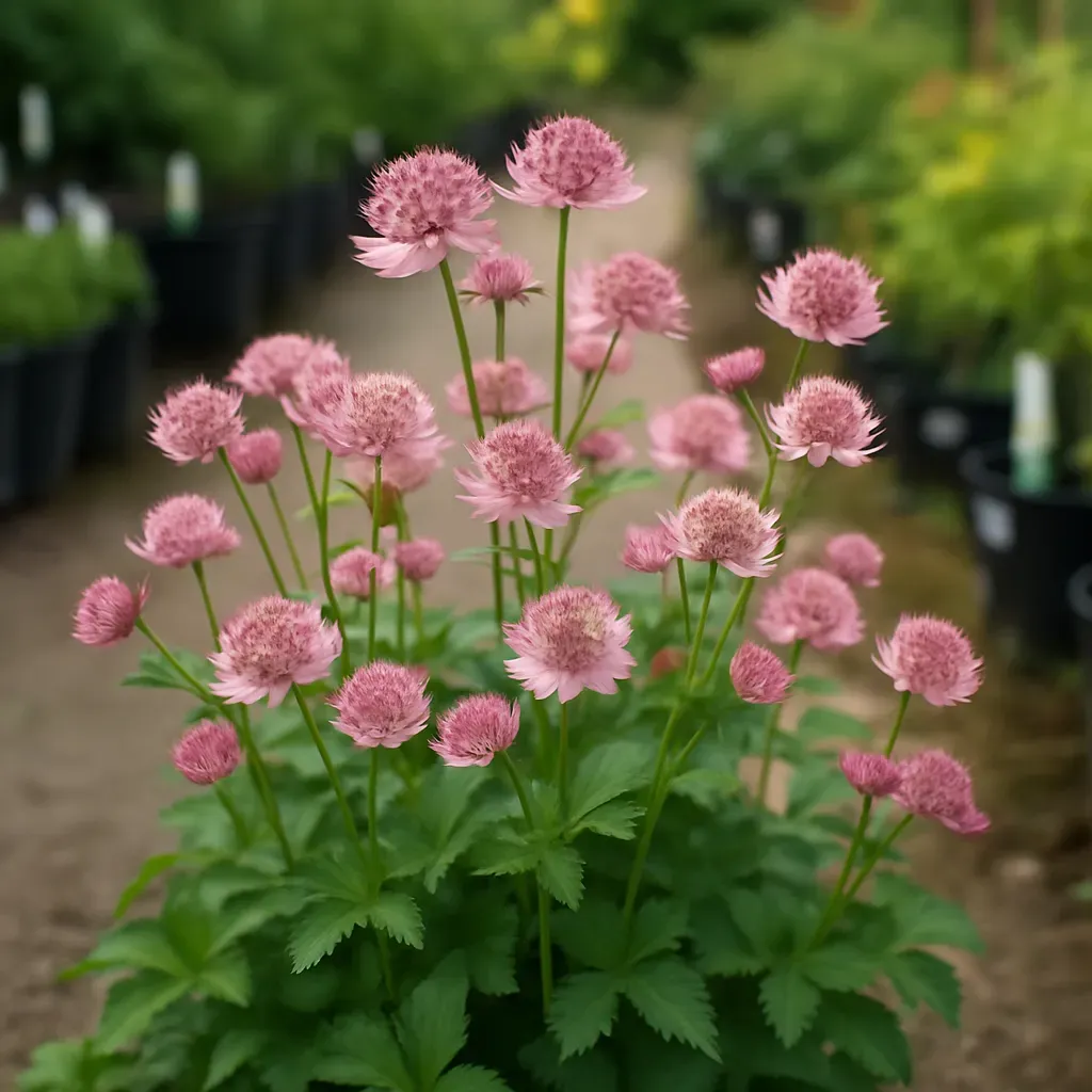 Astrantia major 'Roma'