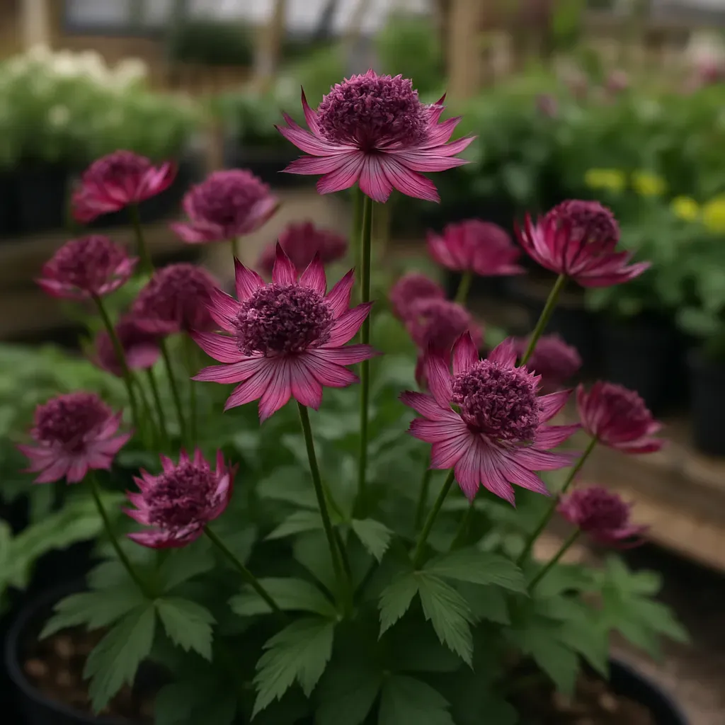 Astrantia major 'Star of Beauty'