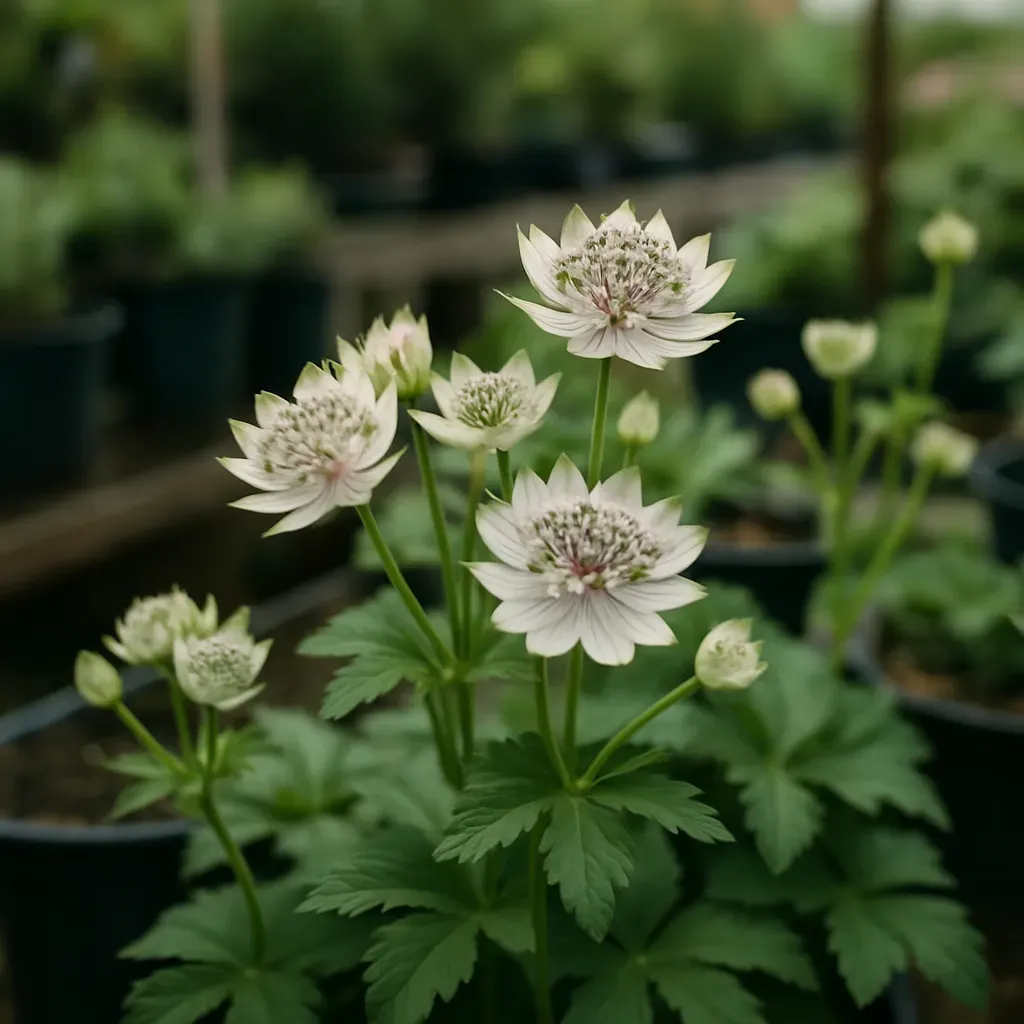 Astrantia major 'Star of Billion'