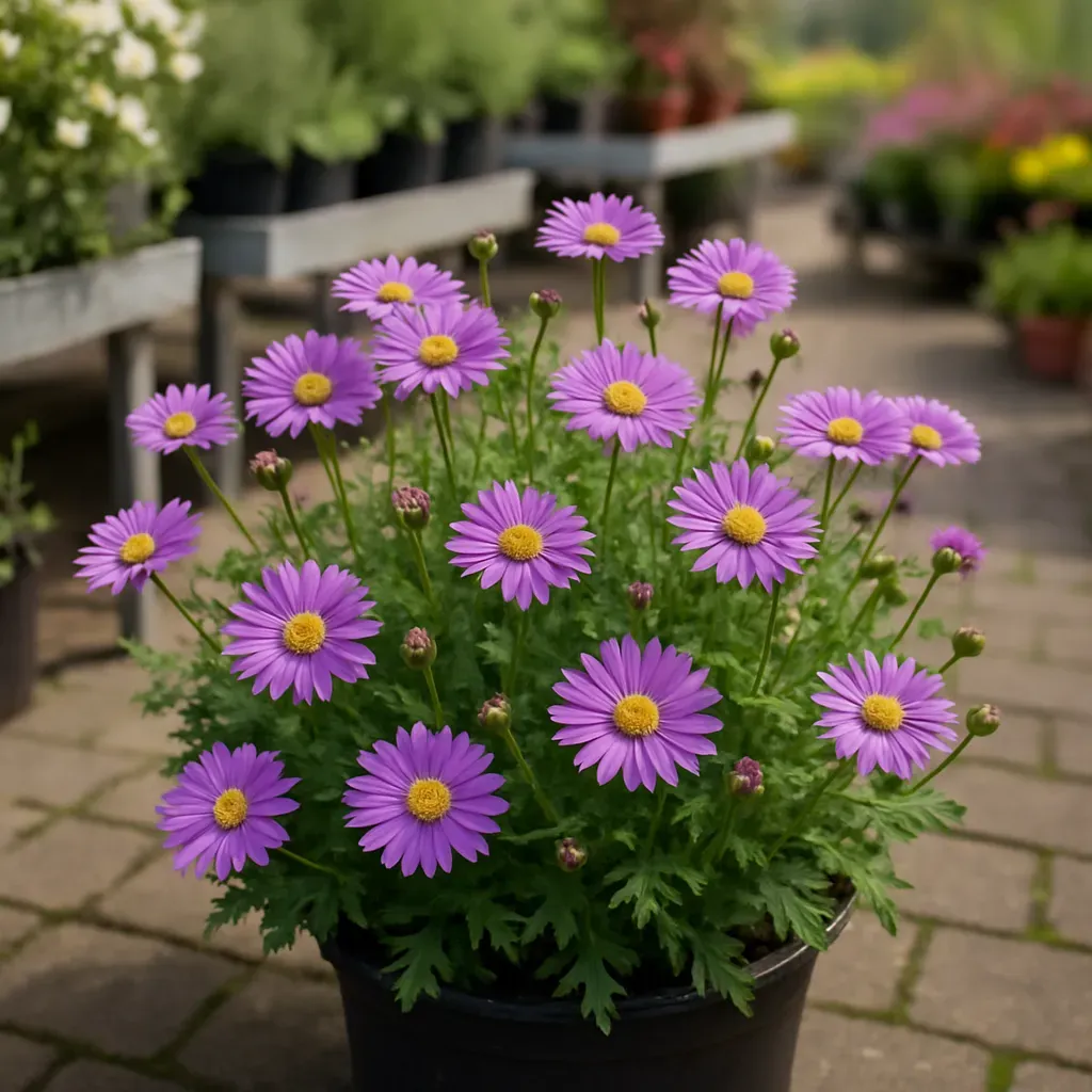 Brachyscome Fresco Purple