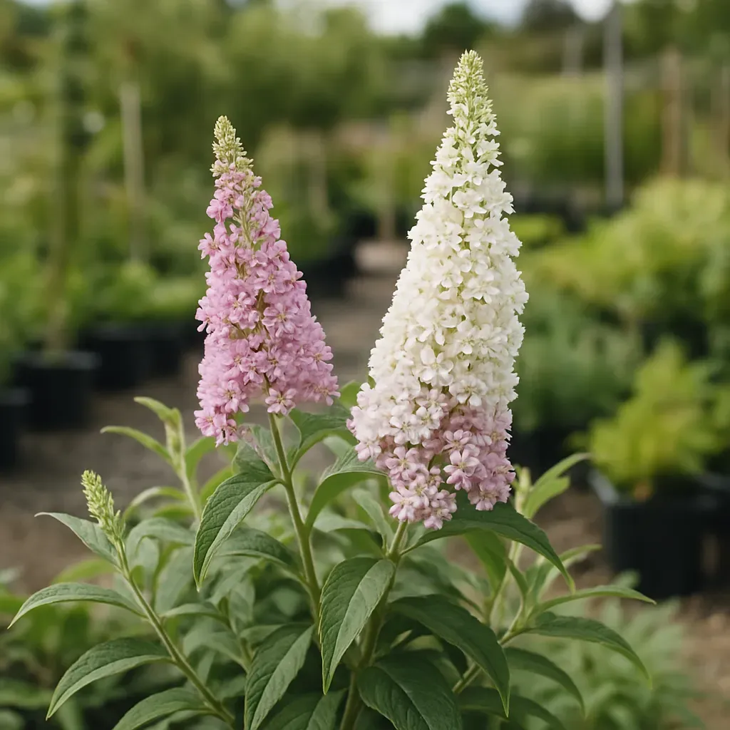 Buddleja davidii 'Duo Pink-White'