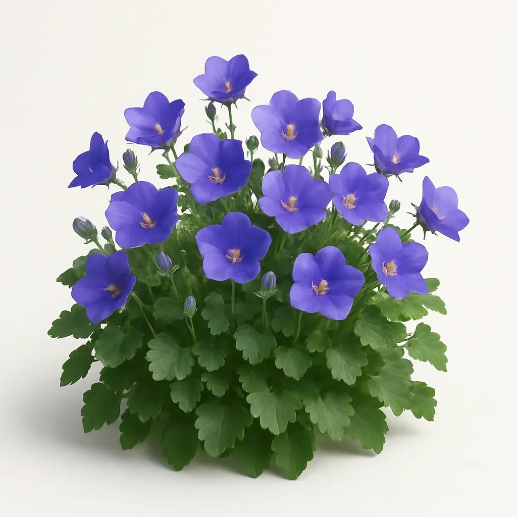 Campanula carpatica 'Dark Blue'
