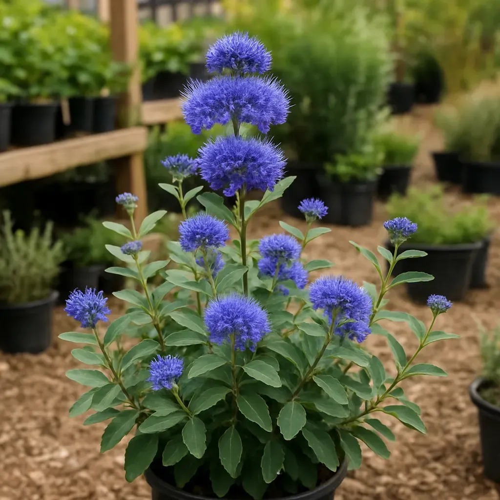 Caryopteris × clandonensis Blue Balloon