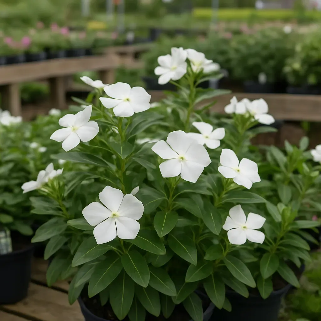 Catharanthus 'Soiree White'