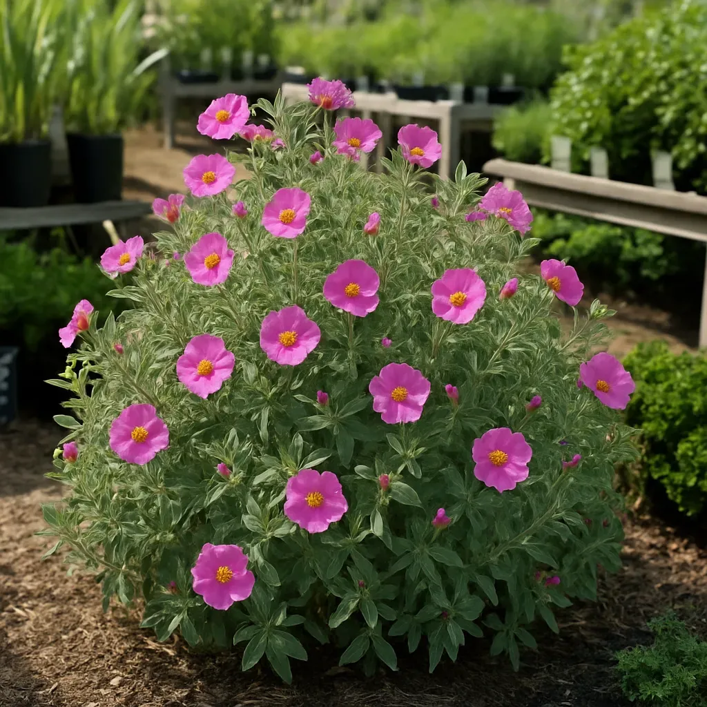 Cistus pulverulentus 'Sunset'