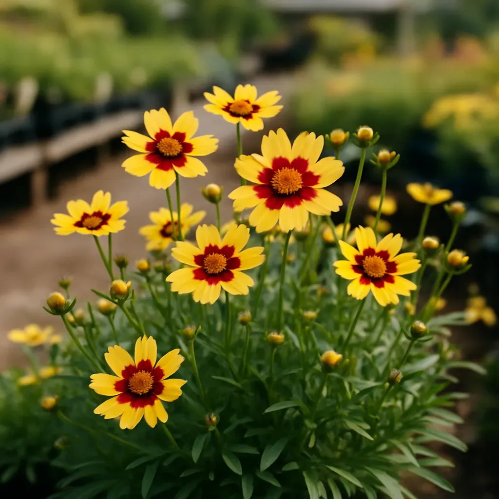 Coreopsis  'Up Tick Yellow & Red'