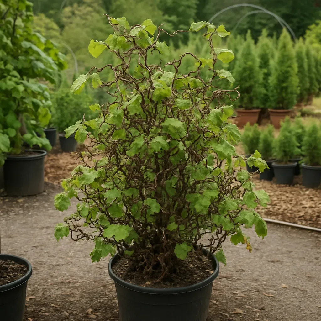 Corylus avellana 'Medusa'