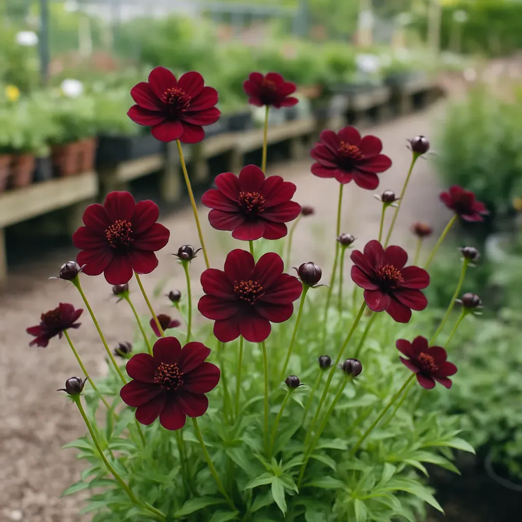Cosmos atrosanguineus 'Cherry Chocolate'