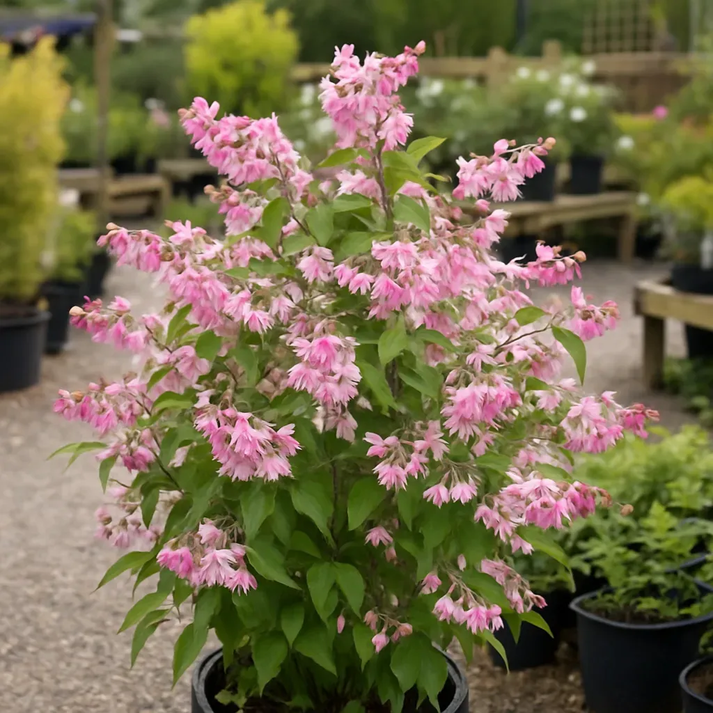 Deutzia hybrida 'Strawberry Fields'