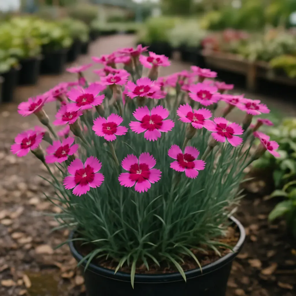 Dianthus Neon Pink Star