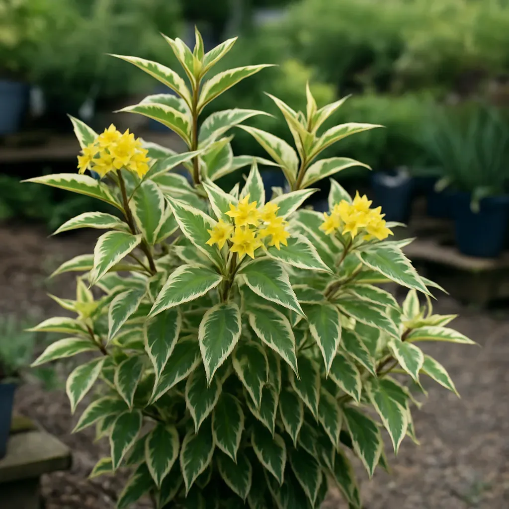 Diervilla sessilifolia 'Cool Splash'