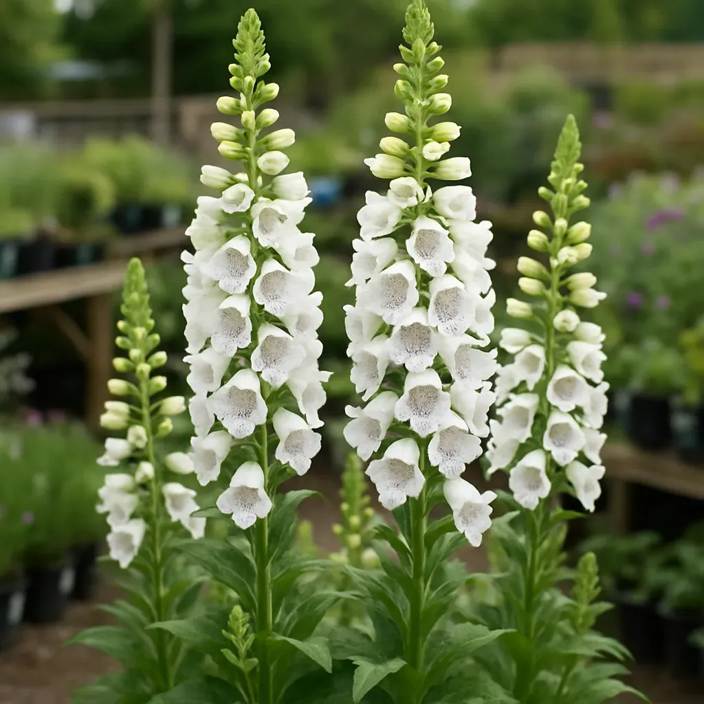 Digitalis Hanabee White