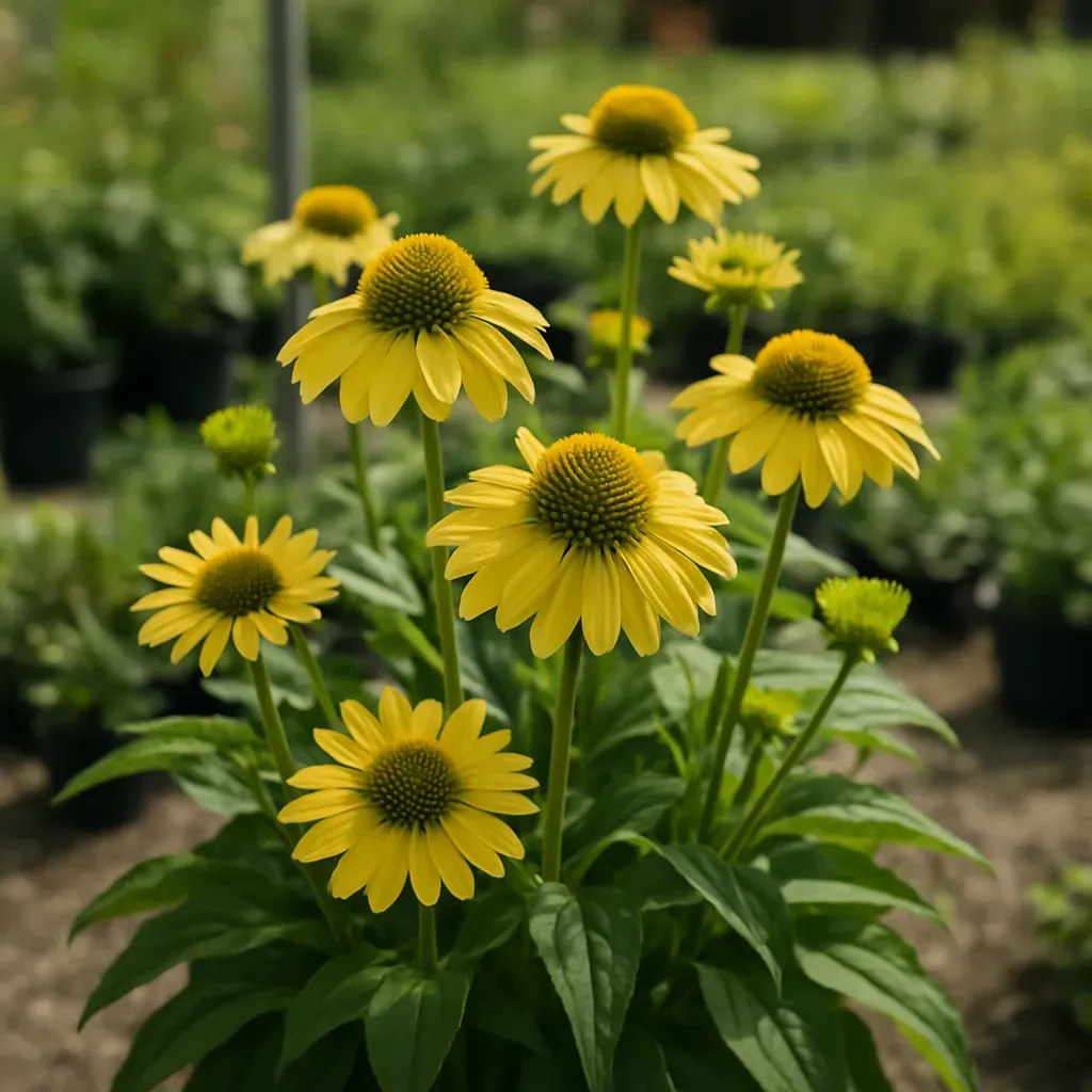 Echinacea  'Bolero Yellow'