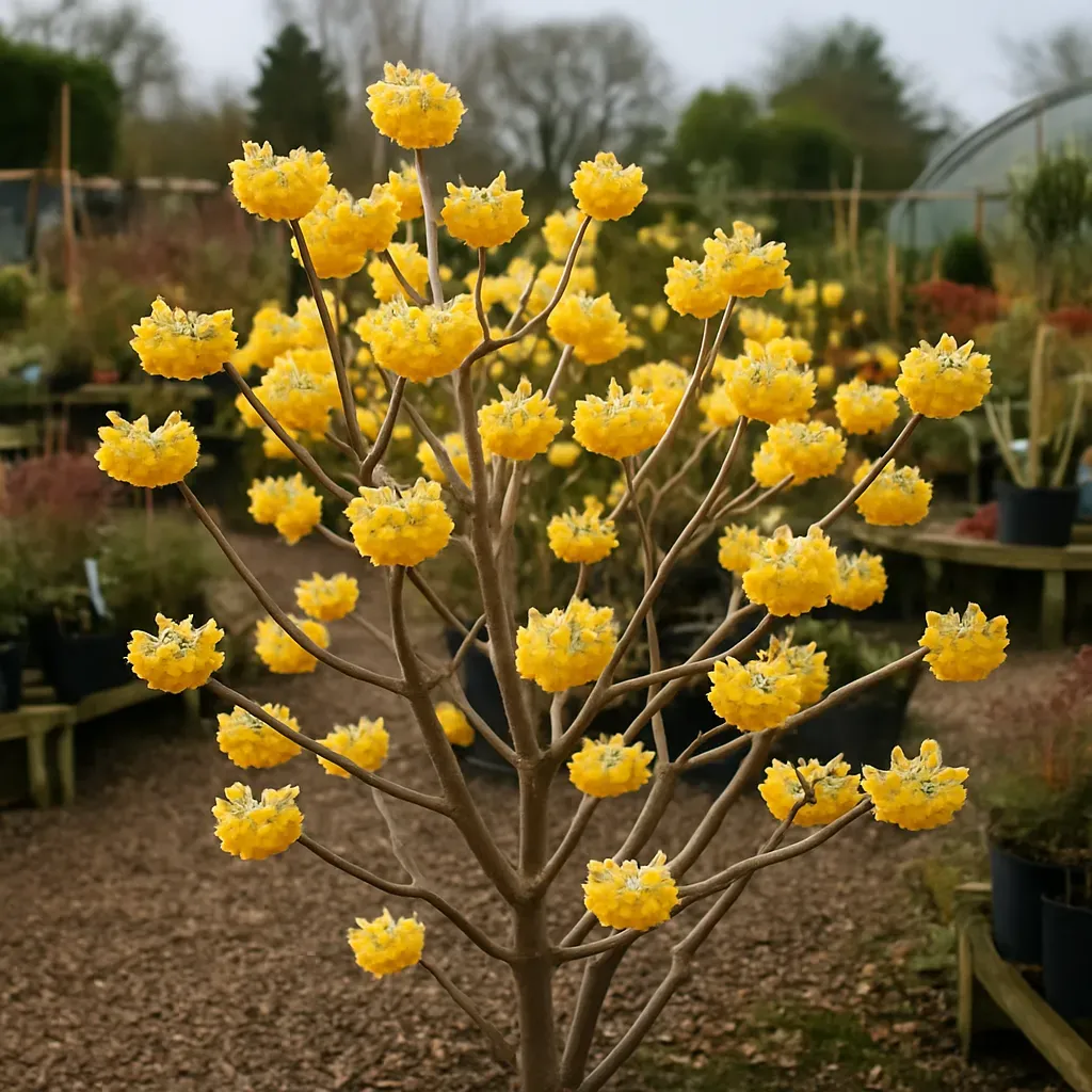 Edgeworthia chrysantha 'Honey Sunshine'