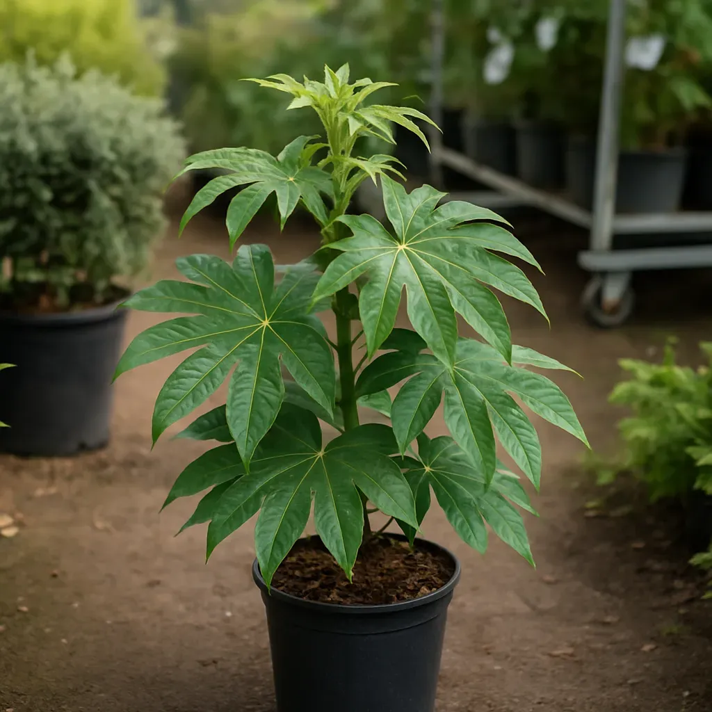 Fatsia polycarpa 'Green Fingers'