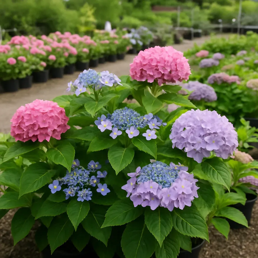 Hydrangea macrophylla 'Music Collection'