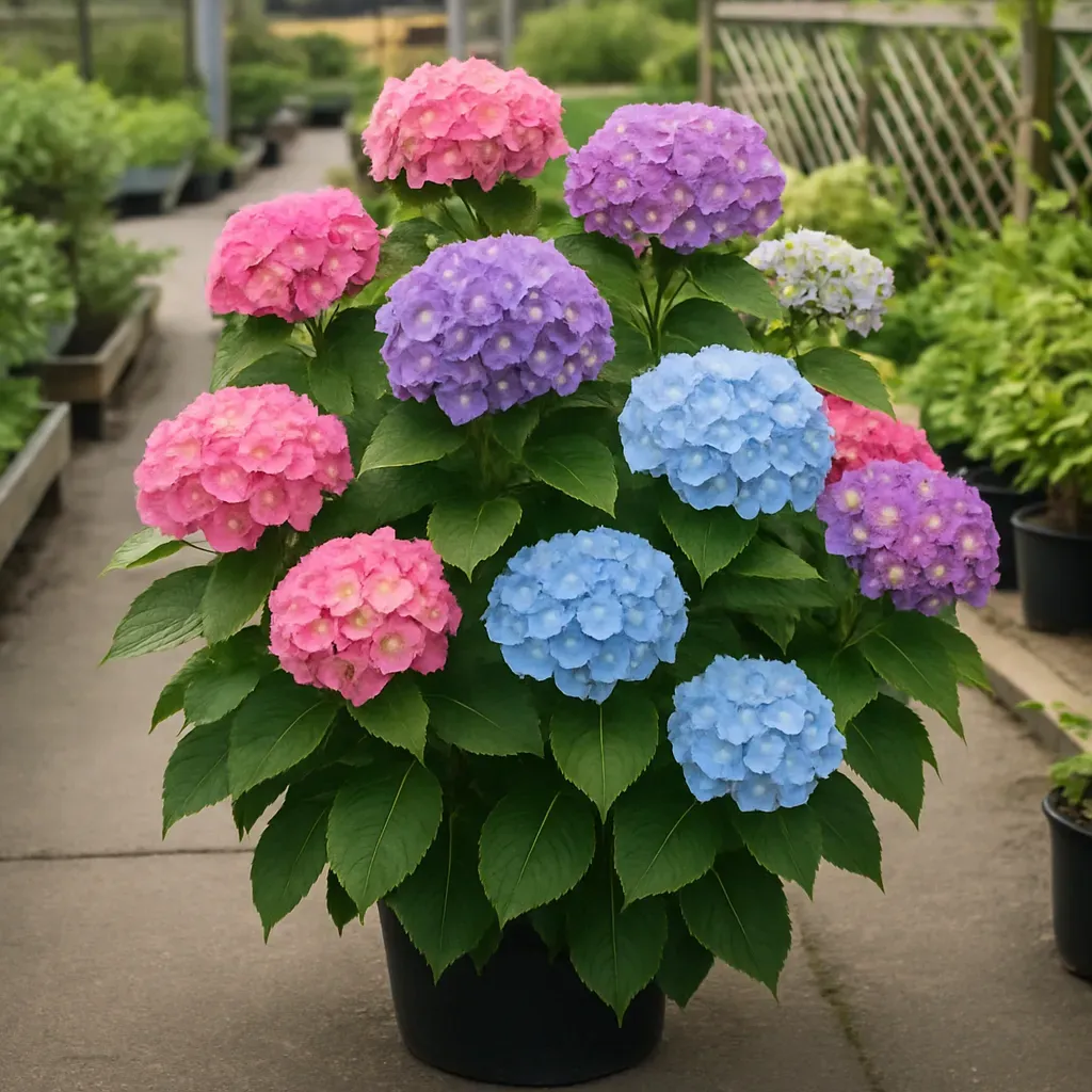 Hydrangea macrophylla 'Surfing Safari Mix'