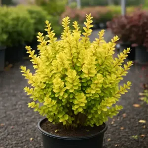 Berberis thunbergii 'Golden Ghost'