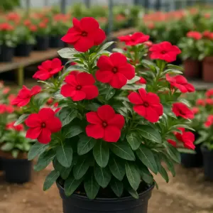 Catharanthus 'Soiree Red'