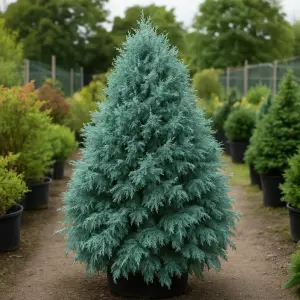 Chamaecyparis pisifera 'Blue Moon'