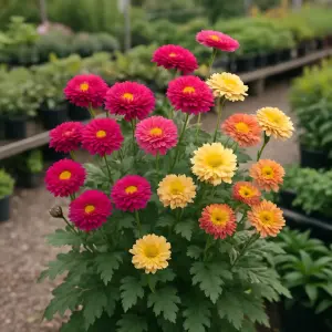 Chrysanthemum 'Carnaval'