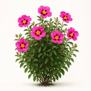Cistus salvifolius 'purpureus'