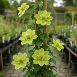 Clematis 'Pistachio Cake'