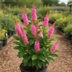 Clethra alnifolia 'Ruby Spice'
