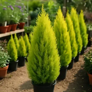 Cupressus macrocarpa 'Goldcrest Wilma'