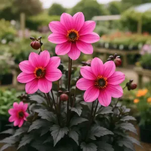Dahlia Happy Day's Pink