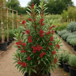 Drimys lanceolata 'Red Spice'