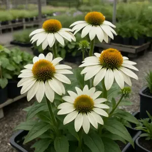 Echinacea  'Sombrero White'