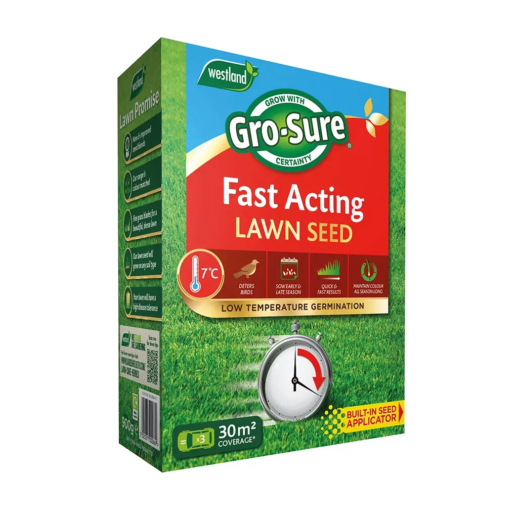 Gro-Sure Fast Acting Lawn Seed 30m?