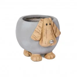 Woodstone Dog Planter