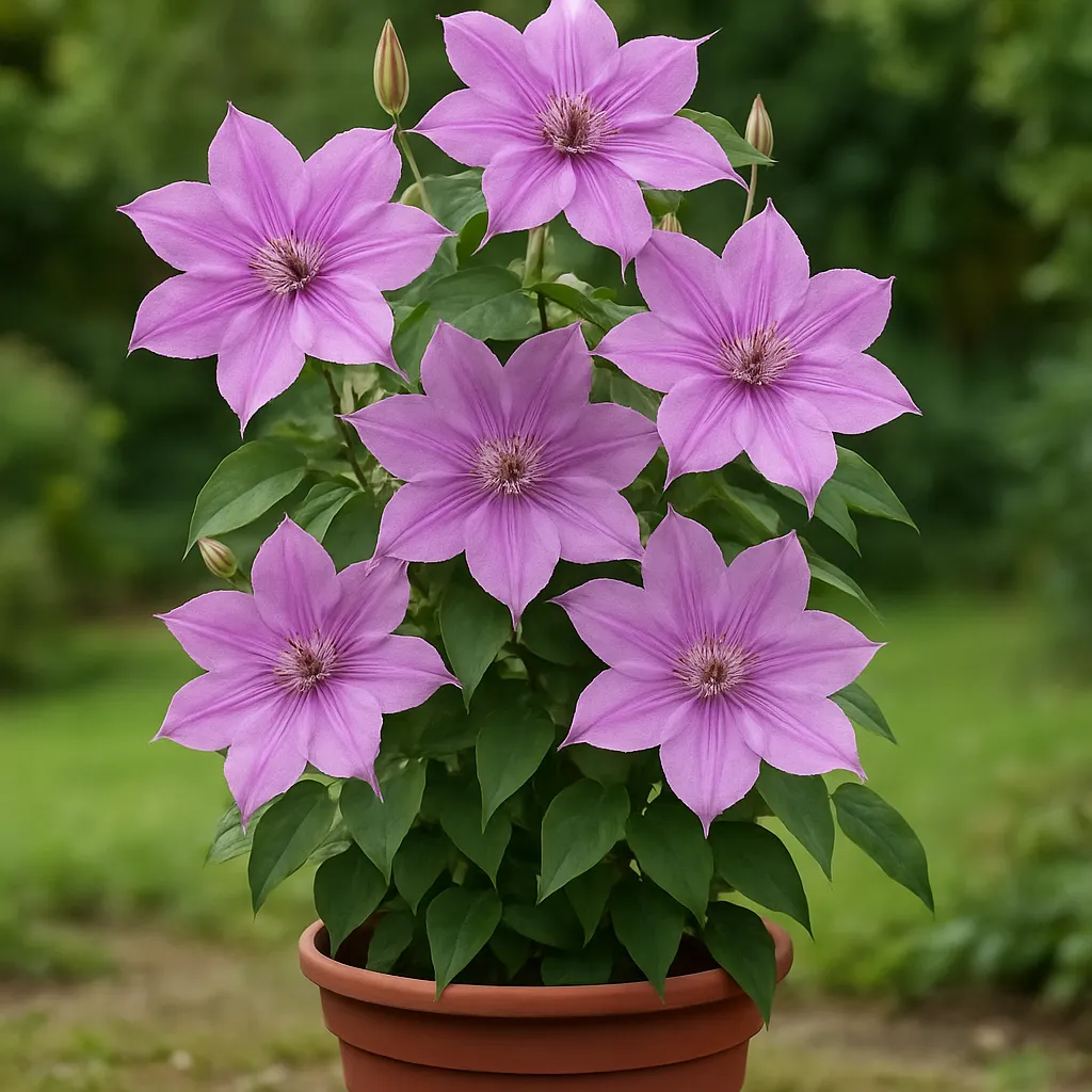 Clematis  'Boulevard Yuan'