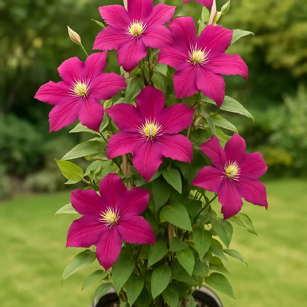 Clematis  'Ernest Markham'