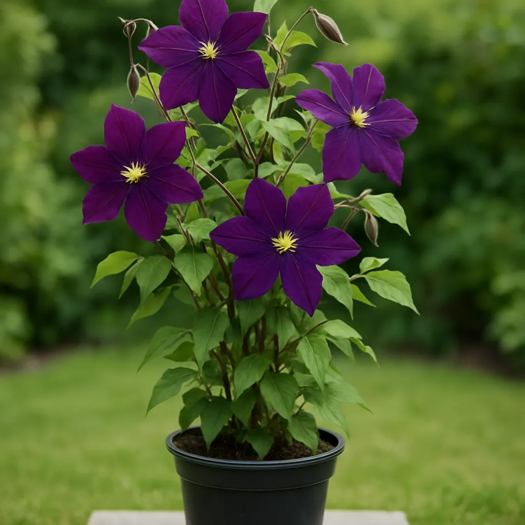 Clematis  'Etoile Violette'