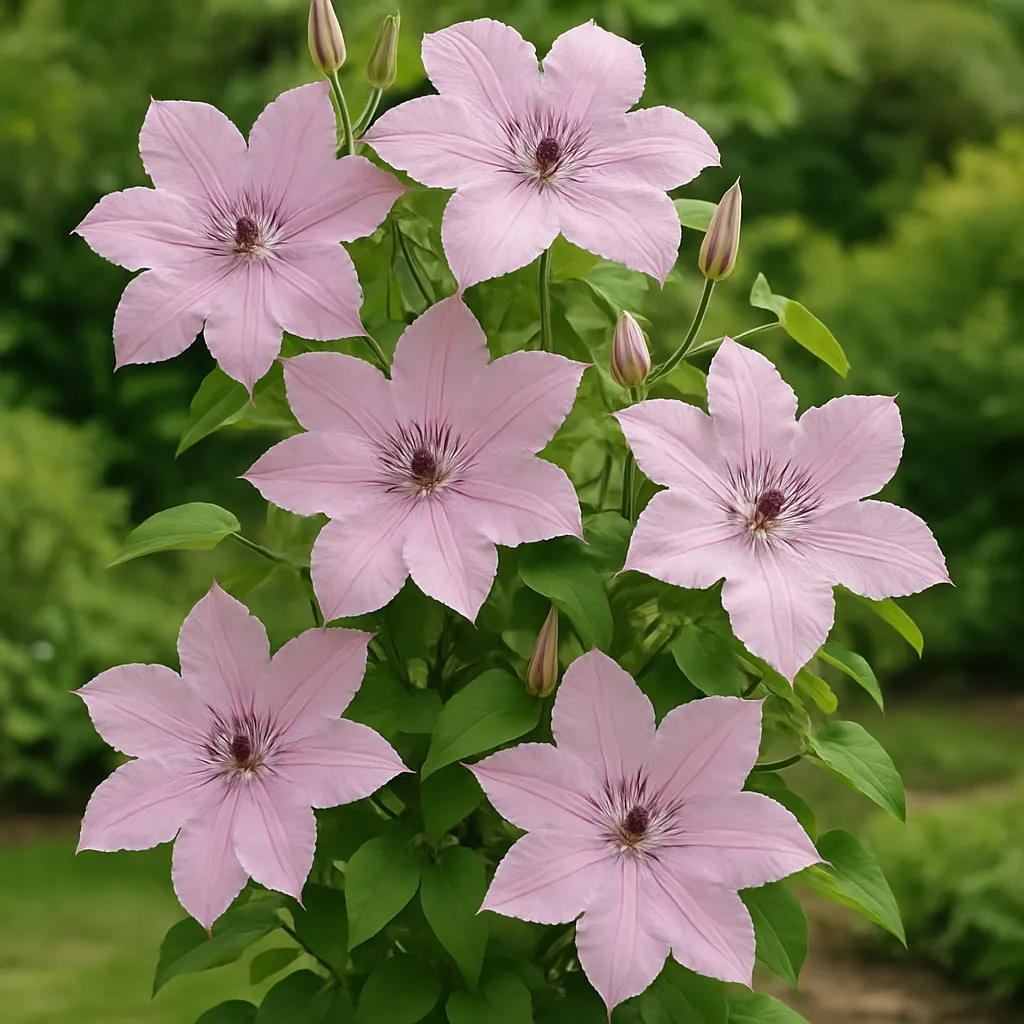Clematis  'Hagley Hybrid'