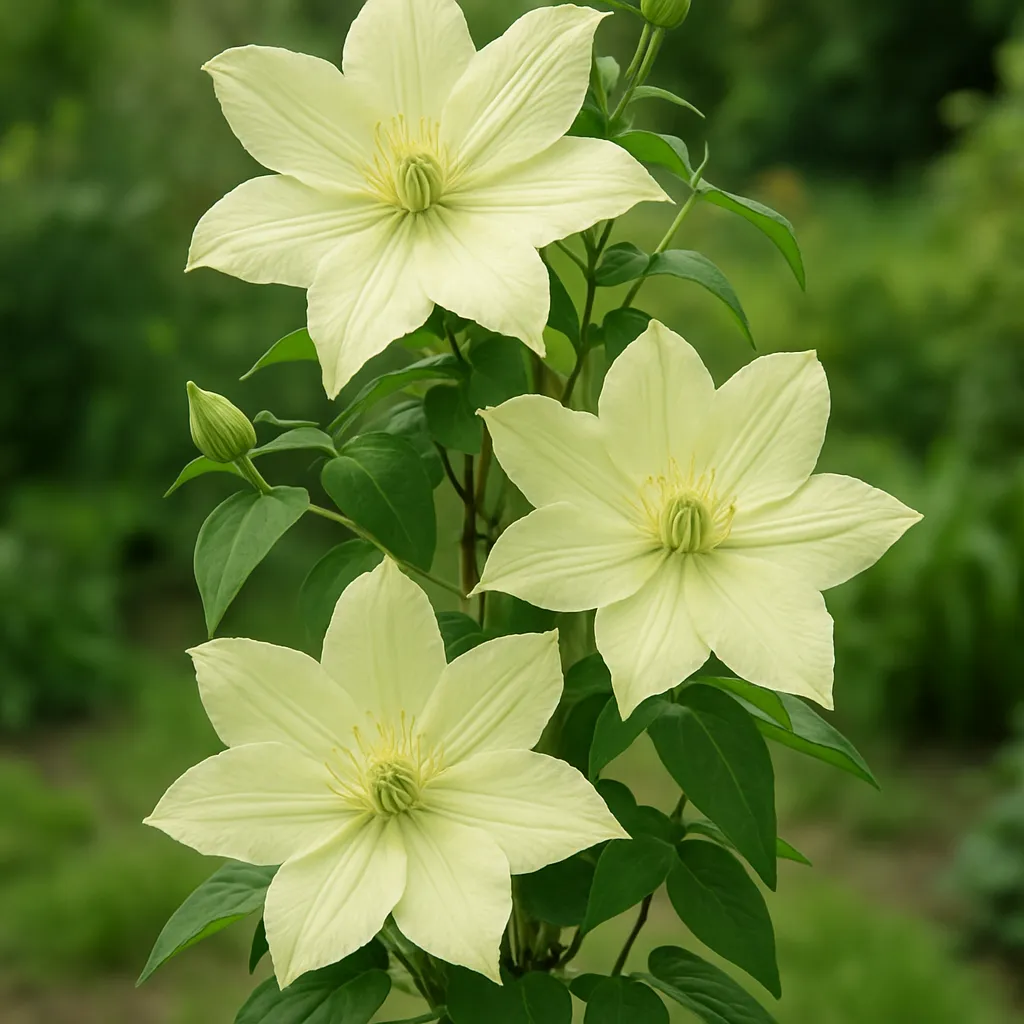 Clematis  'Wada's Primrose'