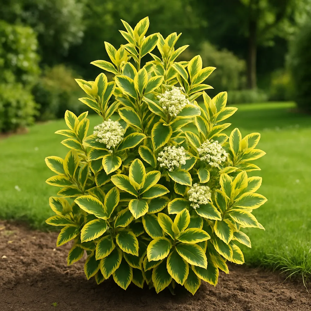 Euonymus japonicus 'Goldmine'