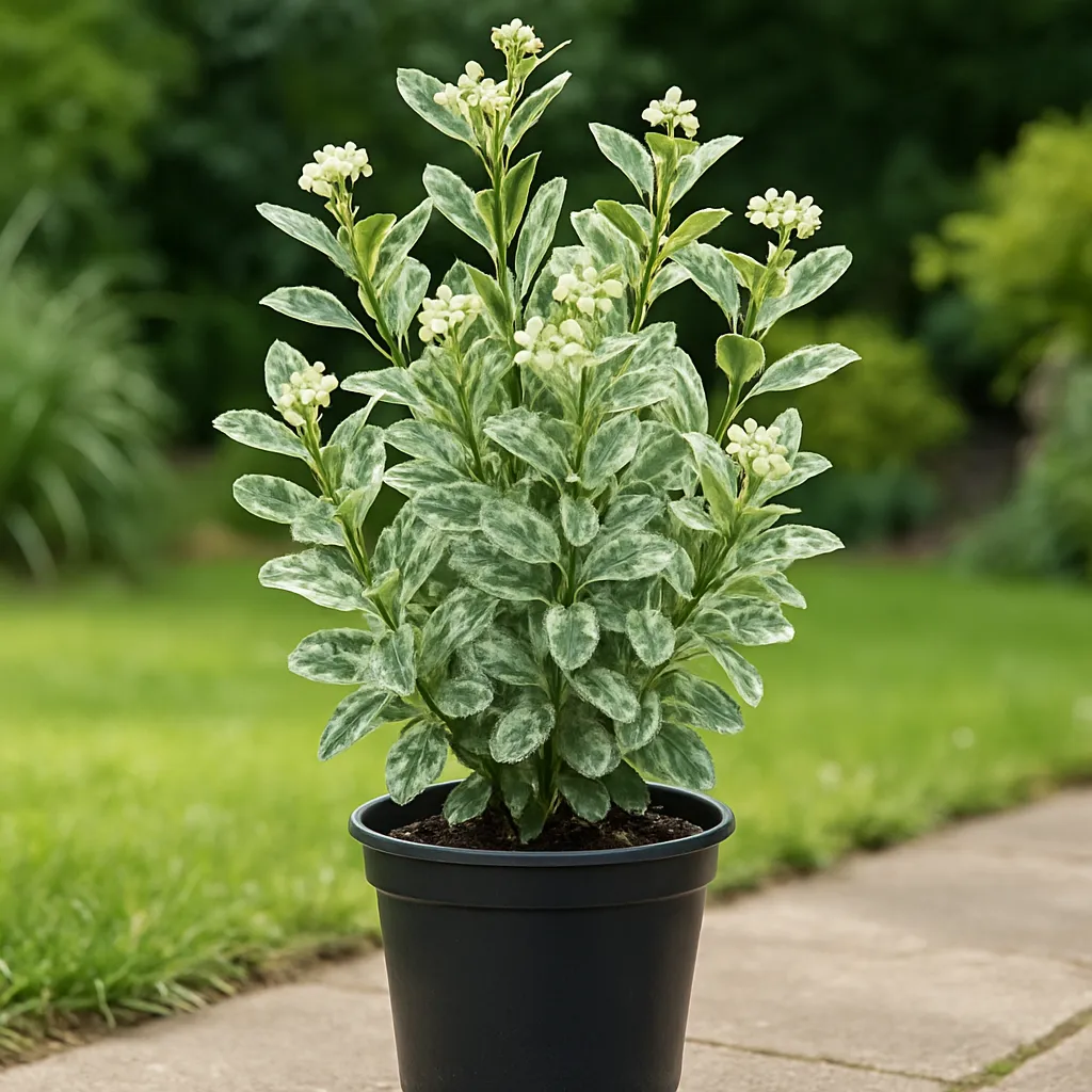 Euonymus japonicus 'Harlequin'