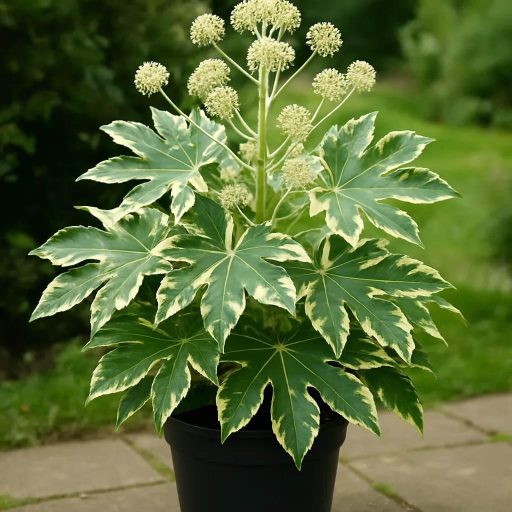 Fatsia japonica 'Variegata'