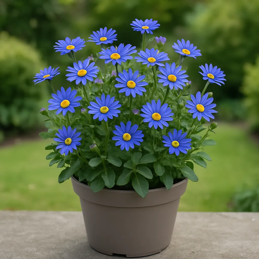 Felicia amelloides Felicitara Blue