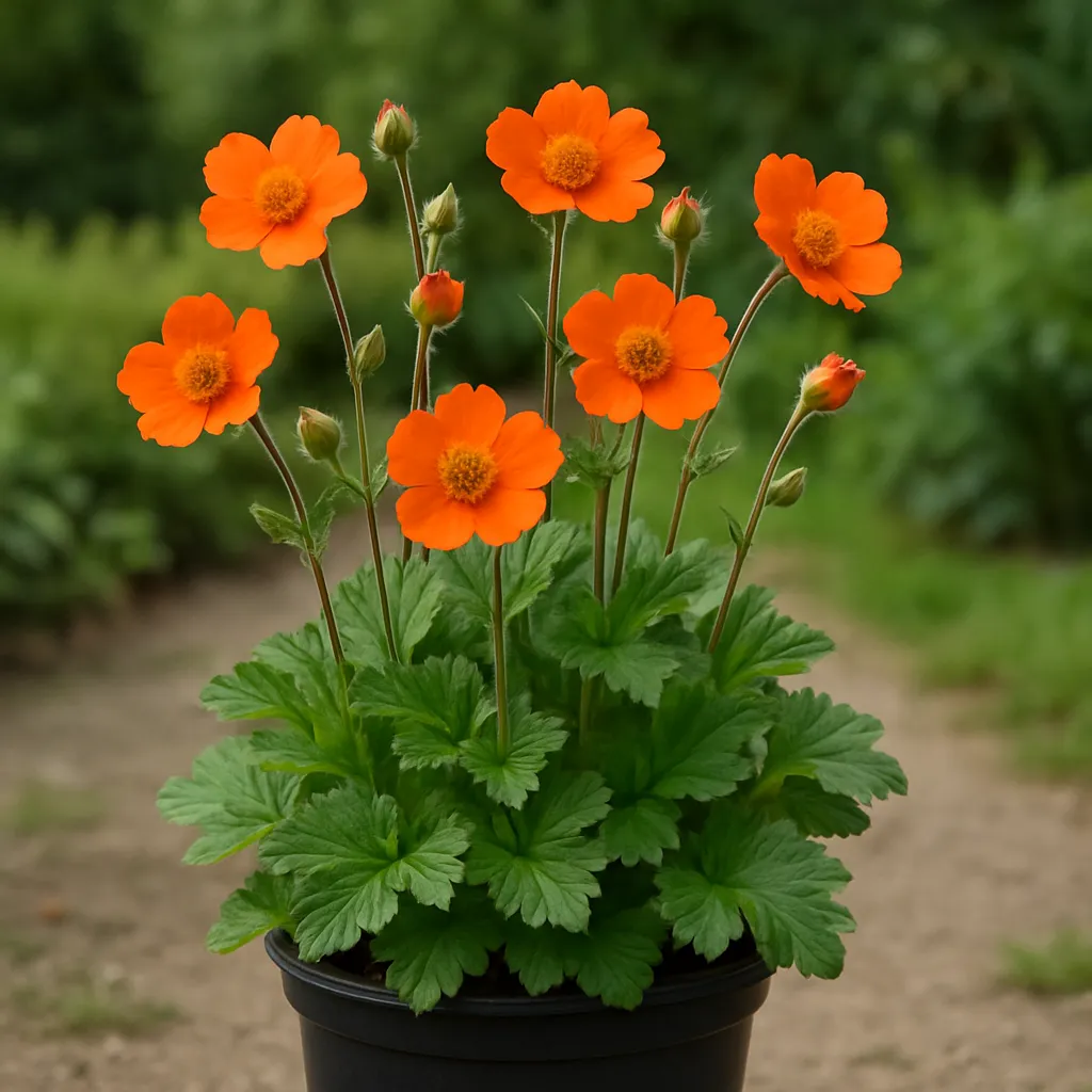 Geum coccineum 'Koi'