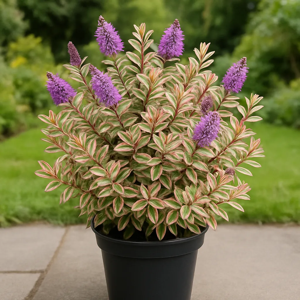 Hebe 'Addenda Tricolor'