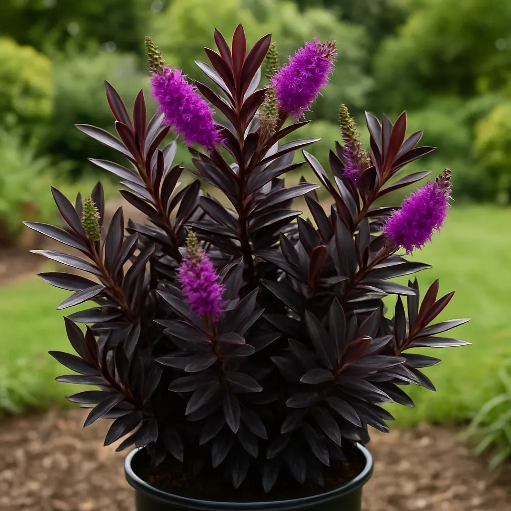 Hebe 'Black Beauty'