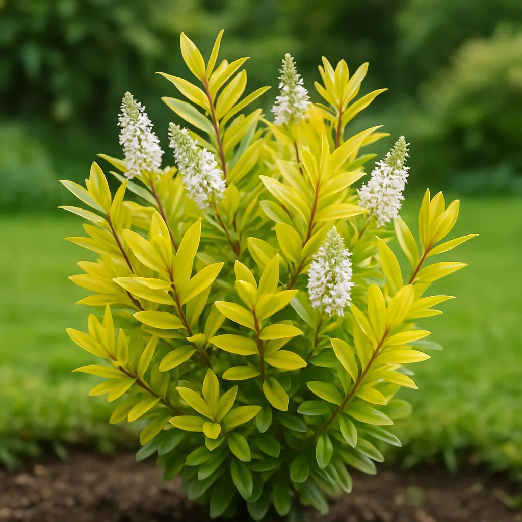 Hebe 'Golden Sunrise'