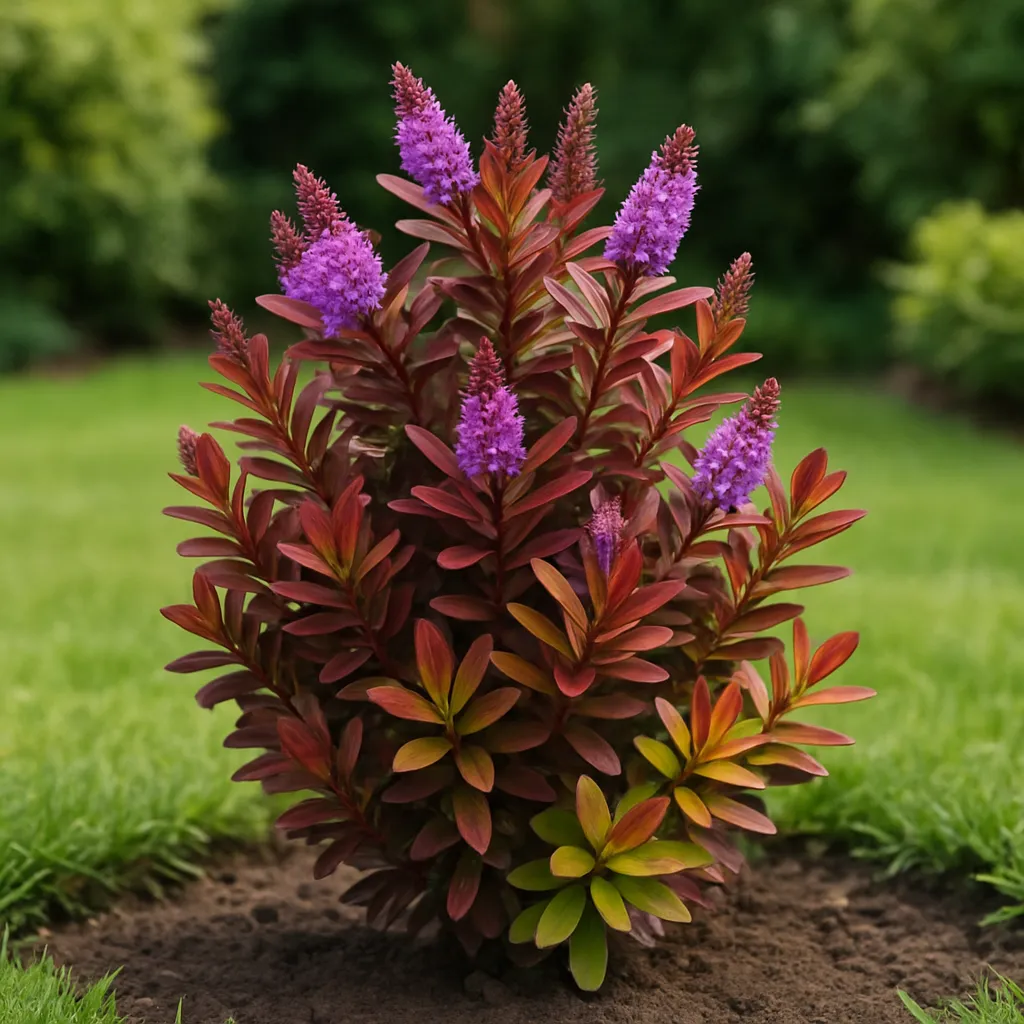 Hebe 'Red Sunset'