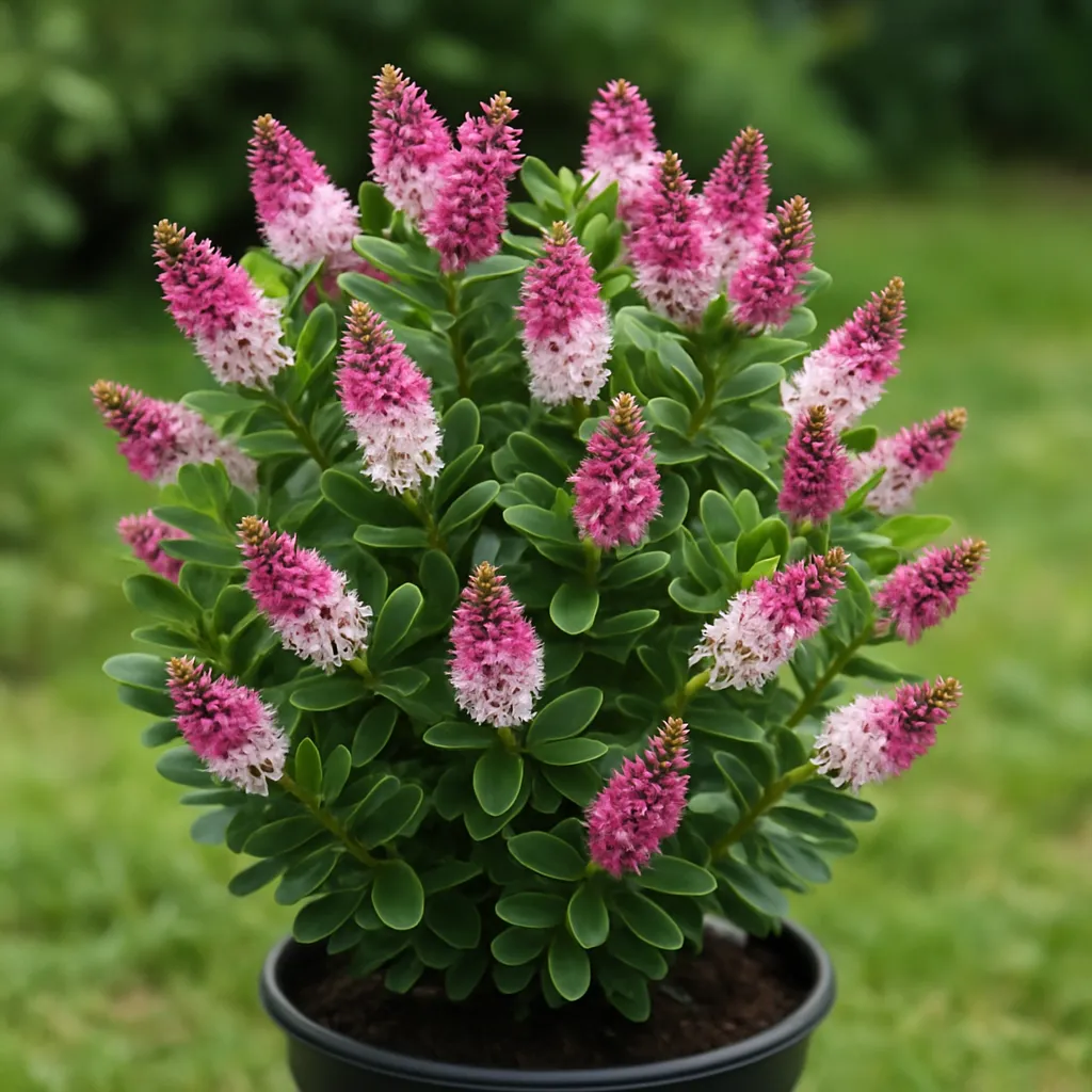 Hebe 'Strawberry and Cream'