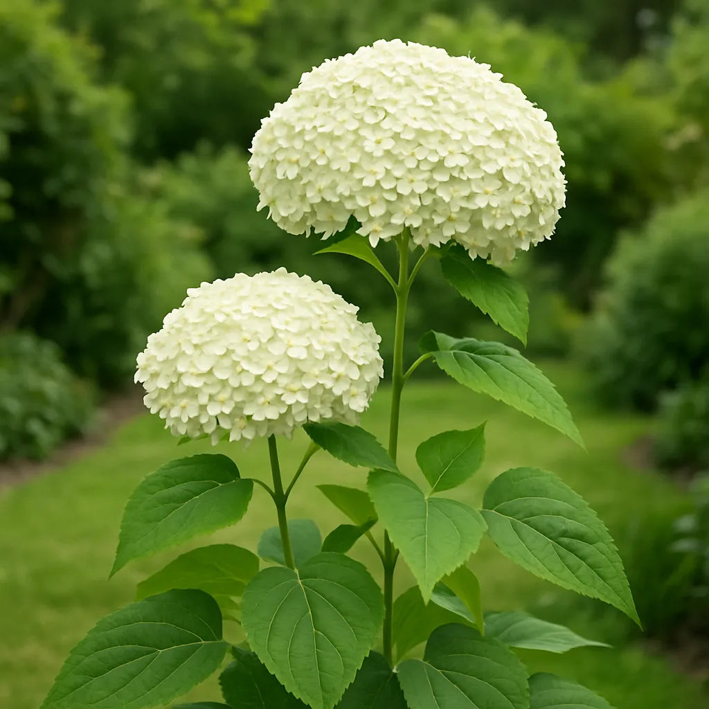 Hydrangea arborescens 'Annabelle''